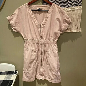 UNIVERSAL THREAD BLUSH PINK ZIP UP DRESS SIZE S
